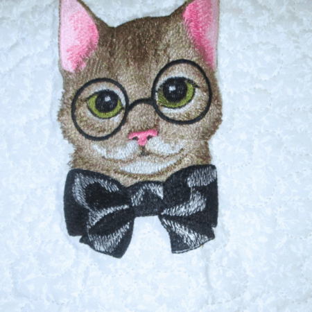Quilt Baby Blanket Precious Animals Boy Kitten