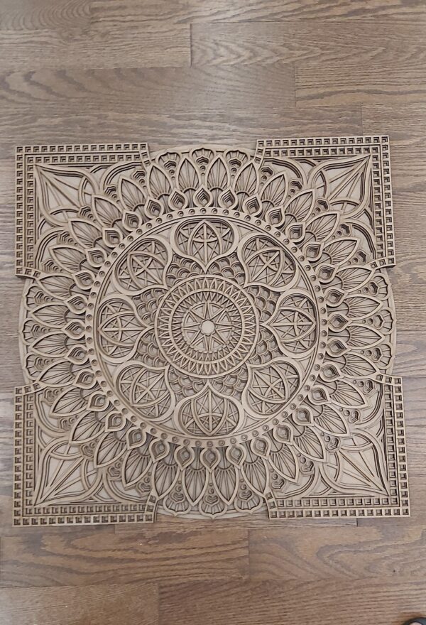 Boho Wall Design Masterpiece 24"x24"