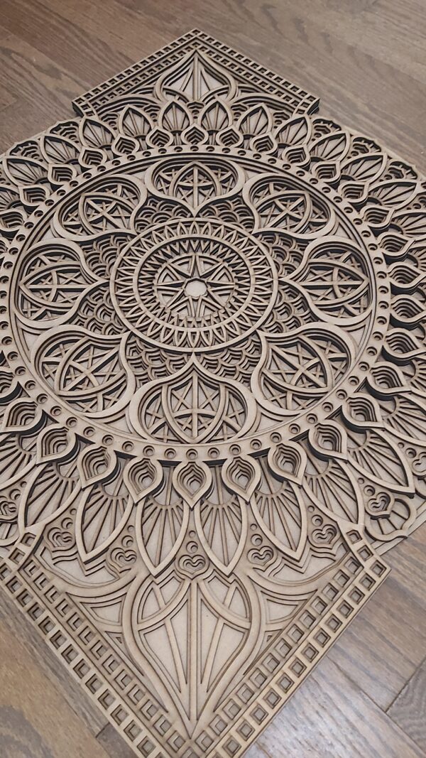 Boho Wall Design Masterpiece 24"x24"