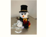 Cute Pom Pom Snowmen & Snowwomen