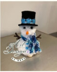 Cute Pom Pom Snowmen & Snowwomen