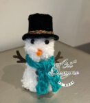 Cute Pom Pom Snowmen & Snowwomen