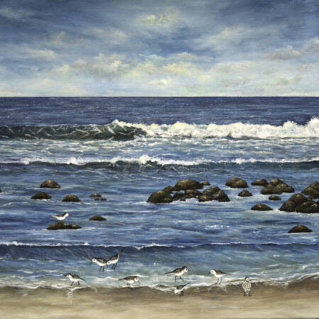 Stoney Island Beach, Cape Sable Island Print