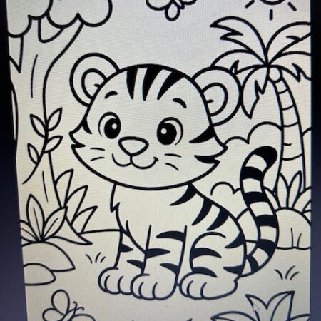 Toddler coloring page