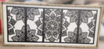 Boho Wall Design Multi Layered Masterpiece 54"x23"