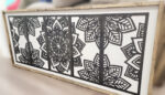 Boho Wall Design Multi Layered Masterpiece 54"x23"