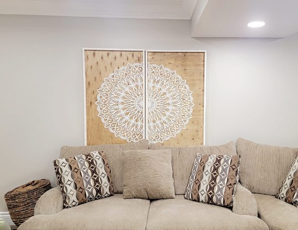 Boho Wall Design Large Format Masterpiece - 52"x45"