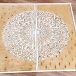 Boho Wall Design Large Format Masterpiece - 52"x45"