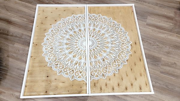 Boho Wall Design Large Format Masterpiece - 52"x45"