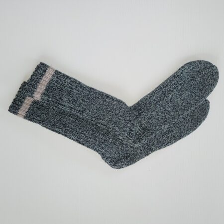 Knitted wool socks