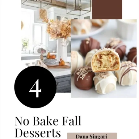 Fall No-Bake Dessert Recipes eBook: Apple, Pumpkin, Pecan (Digital Download Cookbook