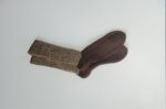 Knitted wool socks
