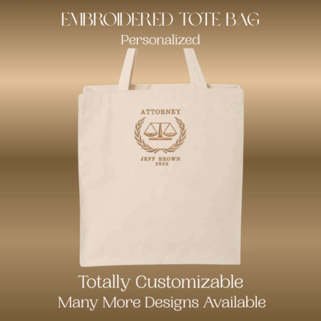 embroidered Tote Bag(2)