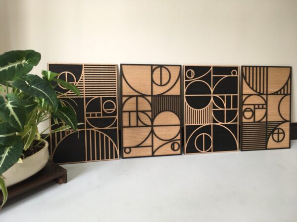 Boho Wall Design Masterpiece - Set of 4 Panels for $200