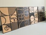 Boho Wall Design Masterpiece - Set of 4 Panels for $200