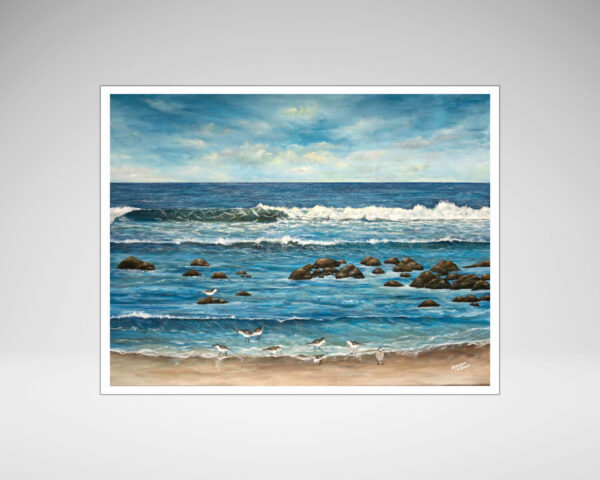 Stoney Island Beach, Cape Sable Island Print