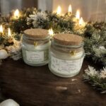 Christmas Candle Gift Set: Alpine Balsam & Gingerbread Scented Soy Wax