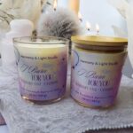 Rosemary Sage Lavender Candle: Coconut Apricot Wax, Calming Scent - 10 oz