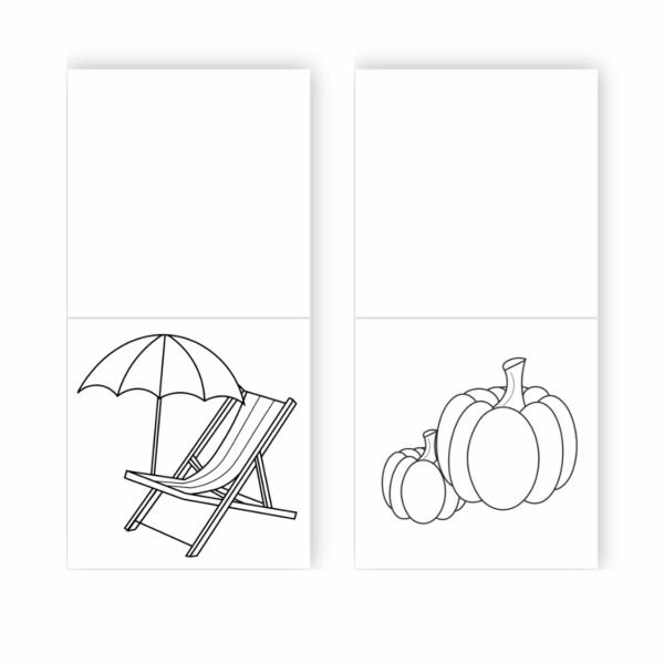 Four Seasons Tiny Coloring Book Bundle With Bonus