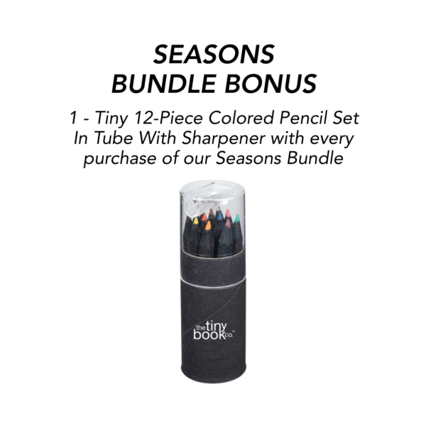 Four Seasons Tiny Coloring Book Bundle With Bonus