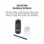 Four Seasons Tiny Coloring Book Bundle With Bonus