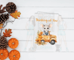 Fall Mouse Greeting Card Set – 5x7 Autumn Cards with Envelopes (Set of 7, Blank Inside)