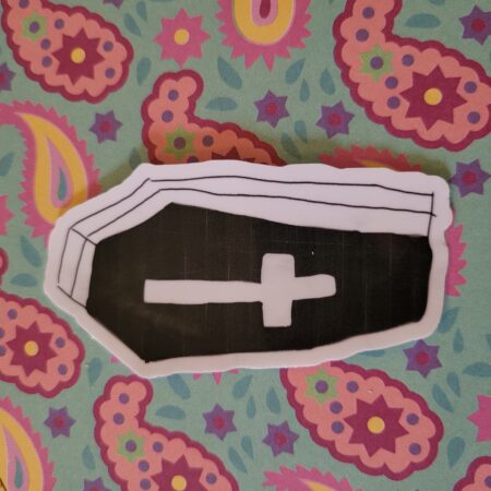 Coffin Sticker