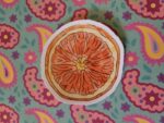 Orange Slice Sticker