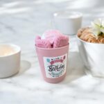 Birthday Candle: Lychee Blush Scented Soy Candle - 8 oz