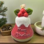 Christmas Bell Candle: Snickerdoodle Scented Coconut Soy Wax