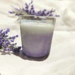 Rosemary Sage Lavender Candle: Coconut Apricot Wax, Calming Scent - 10 oz