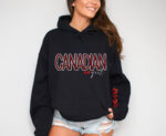 Canadian Girl Hoodie – Maple Leaf Sweatshirt | Proudly Canadian Apparel