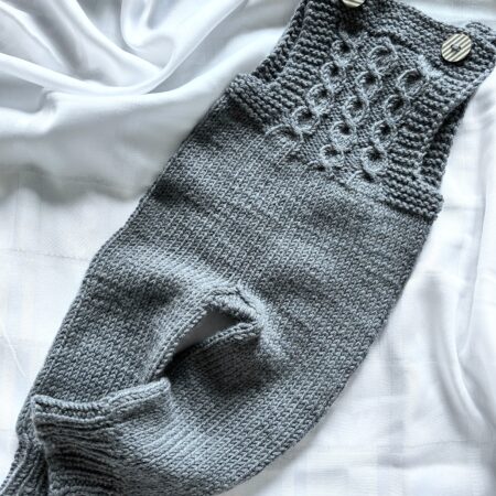 Baby Jumpsuit 0-3 month 100% Merino wool
