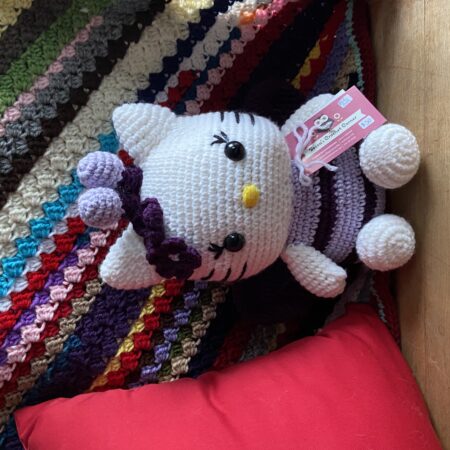 Hello Kitty Purple Butterfly