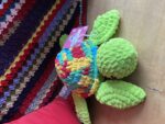 Plush Rainbow Turtle