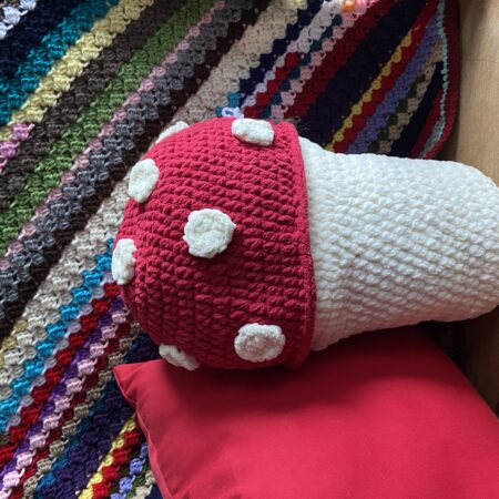 Plush Mushroom Pillow