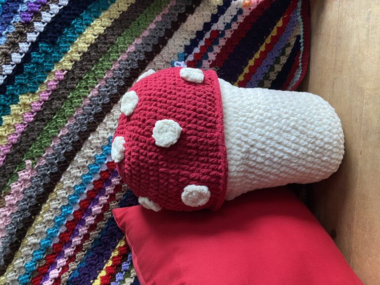 Plush Mushroom Pillow