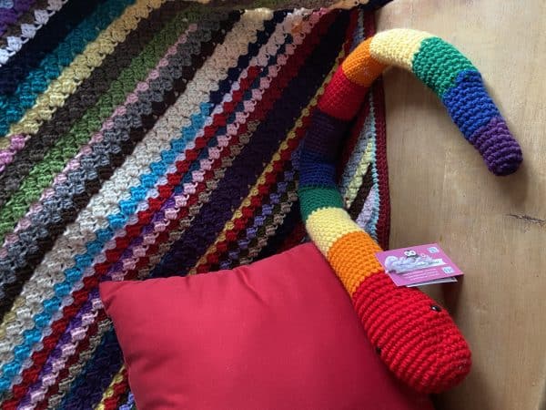 Rainbow Snake Stuffie