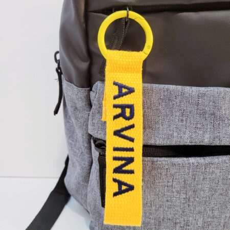 Personalized Embroidered Name Tag - Color Tag