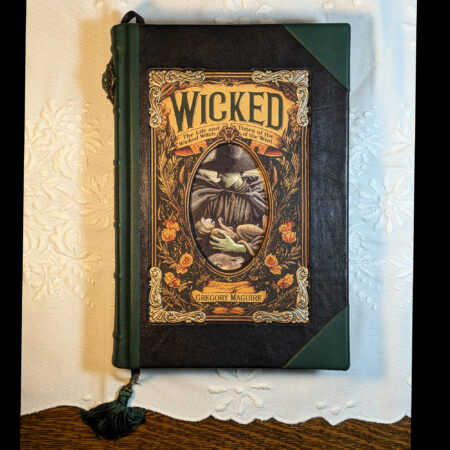 Wicked ~ Custom Leather Binding