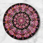 Mandala wall plate