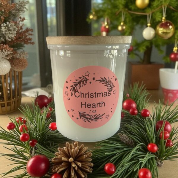 Christmas Soy Wax Candle - Perfect Gift for Winter Nights