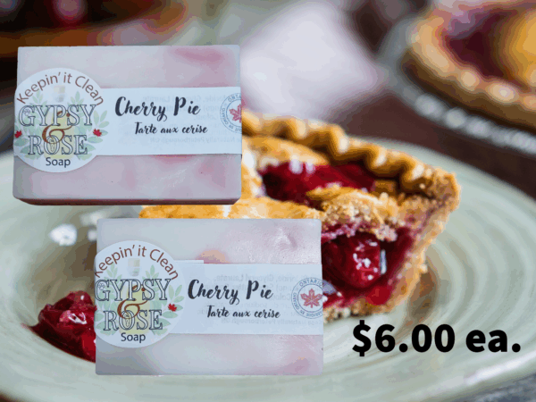 Pumpkin Pie, Pumpkin Spice, Apple Pie & Cherry Pie SOAPS