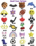 Personalized Embroidered Name Tag