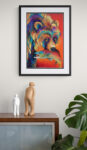 Framed Fishing Stories by Indigenous Artist Micqaela Jones