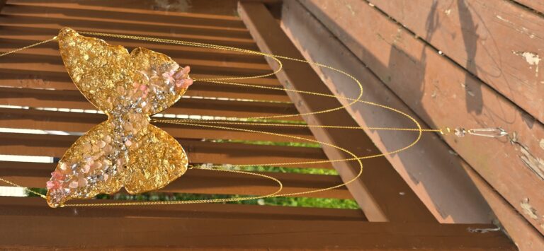 Crystal butterfly Suncatcher