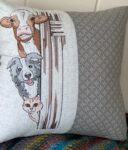 Peeking Farm Animal Pillow Cover