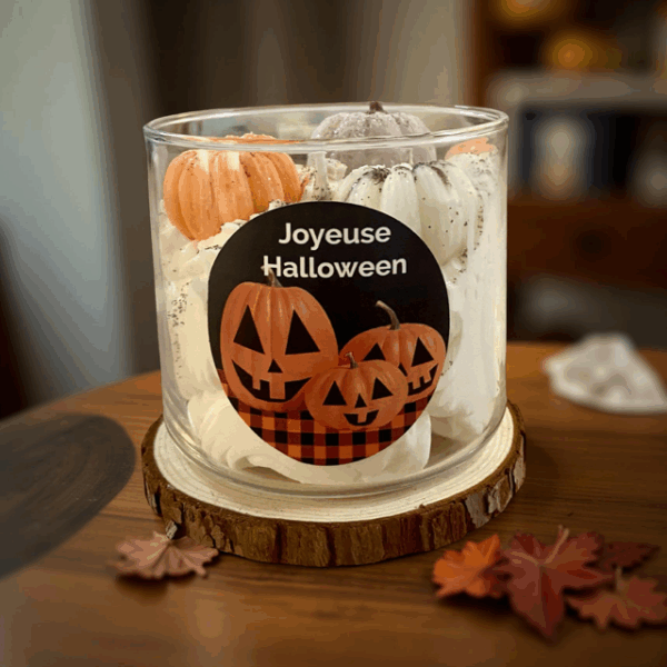 Halloween Candle ¨A Cozy Cloud of Autumn¨, 400 g. - Limited Edition