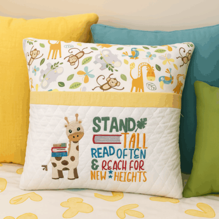 Book Pocket Pillow Slip Cover