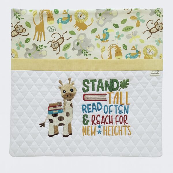 Book Pocket Pillow Slip Cover